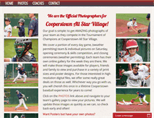 Tablet Screenshot of cooperstownbaseballphotos.com